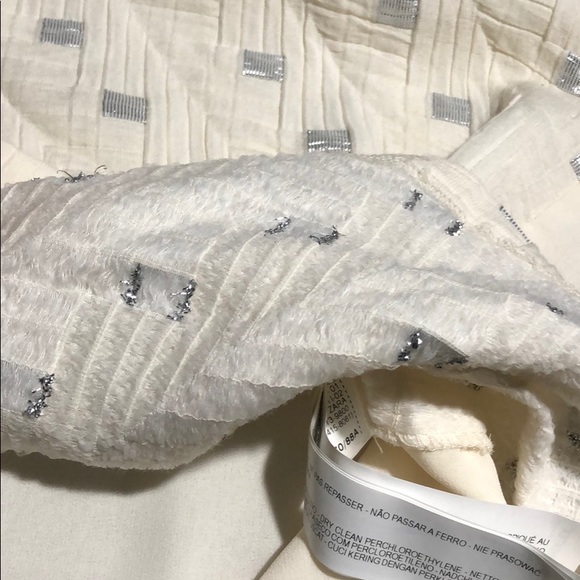 Zara Long Sleeve Top w/ Silver Detailing - Picture 8 of 8